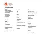 Lista de necesidades Hogar de Cobija y Pan